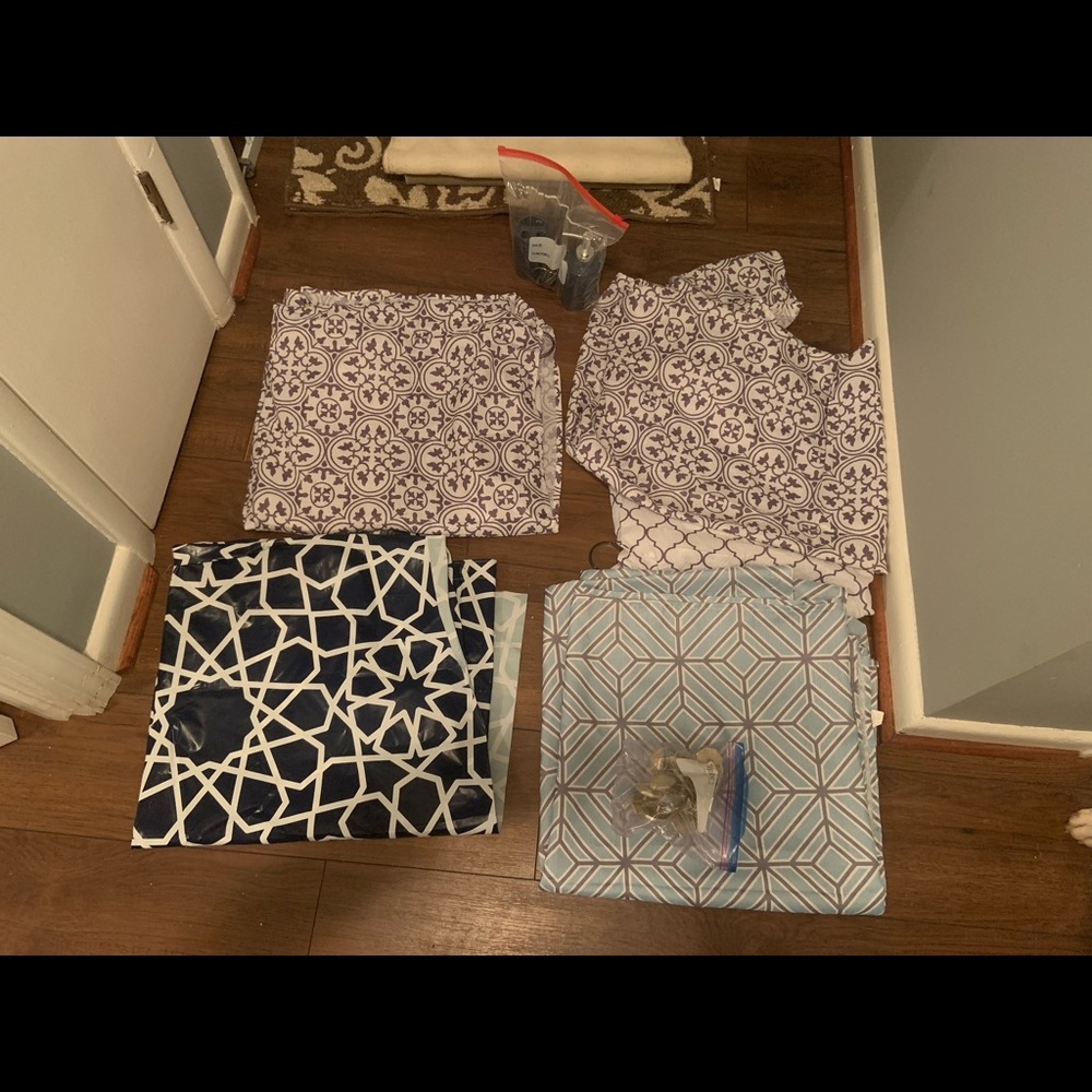 Shower curtains